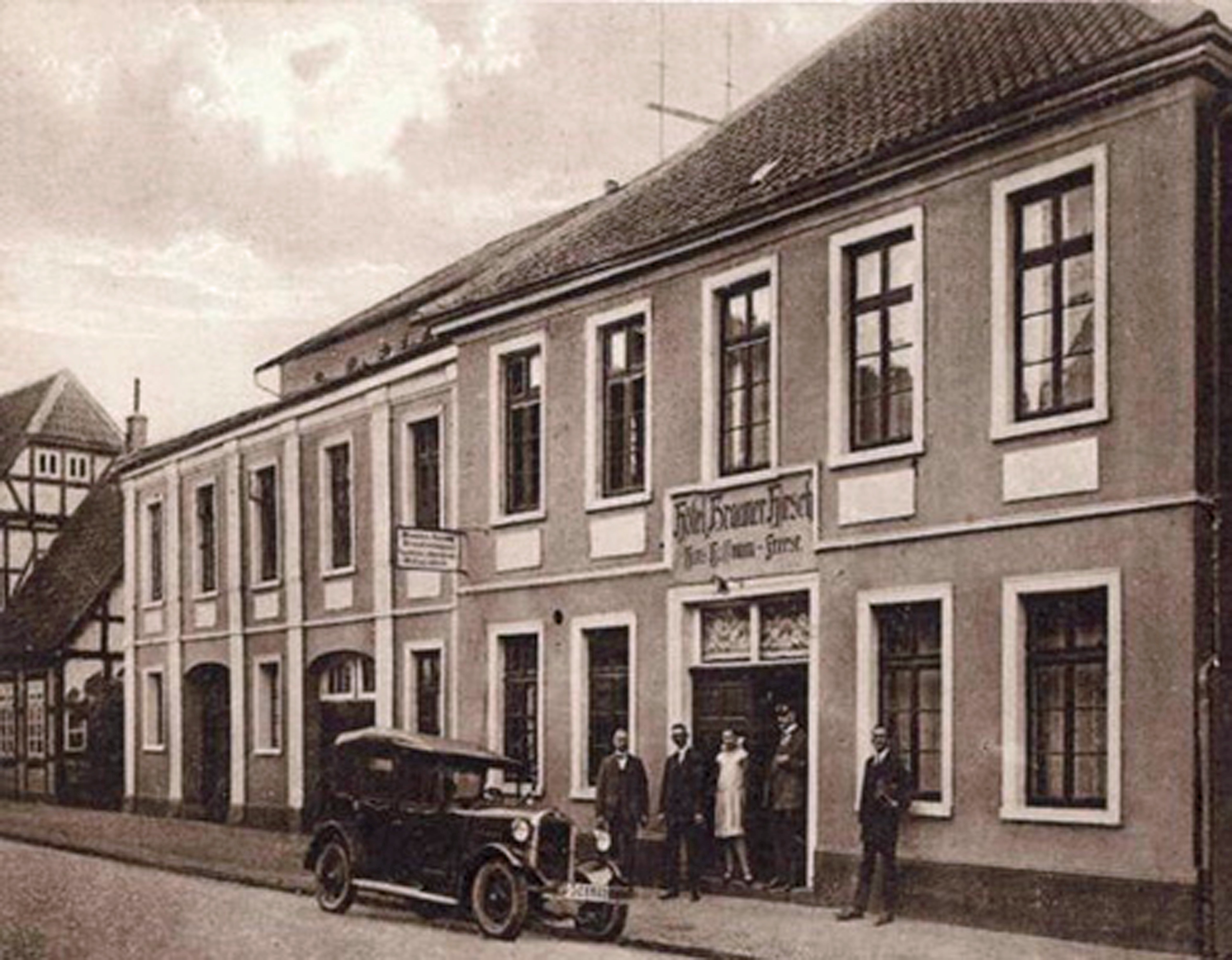 Hotel zum braunen Hirsch in Diepholz - OT Diepholz-Stadt (Kreismuseum Syke CC BY-NC-SA)