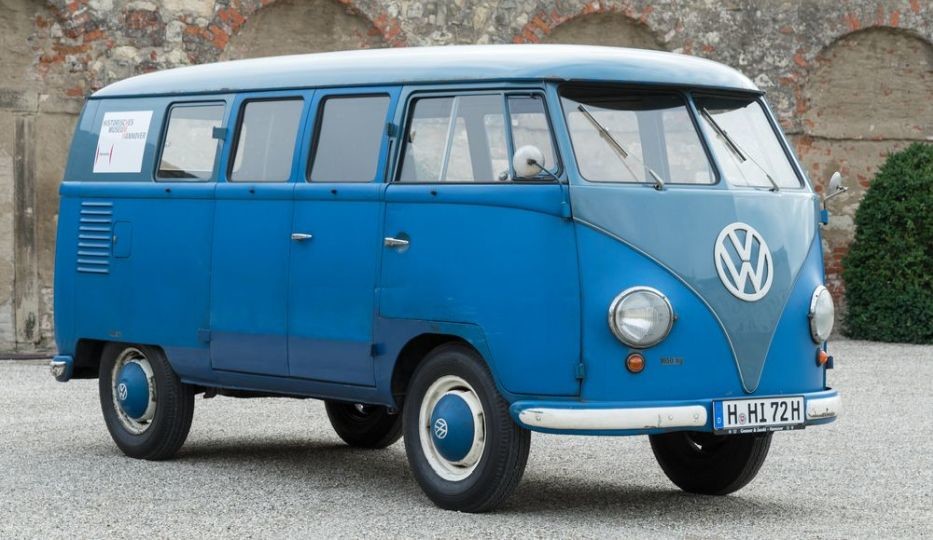 Volkswagen T 1, „Bulli“ (Historisches Museum Hannover CC BY-NC-SA)