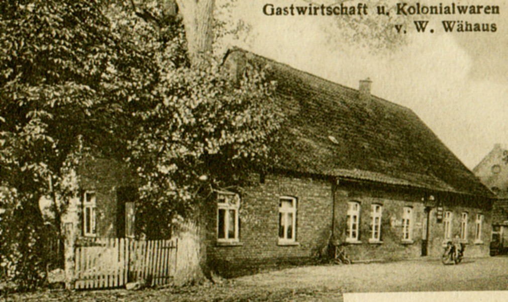 Gasthaus W. Wähaus in der Samtgemeinde Rehden - Gem. Rehden (Kreismuseum Syke CC BY-NC-SA)