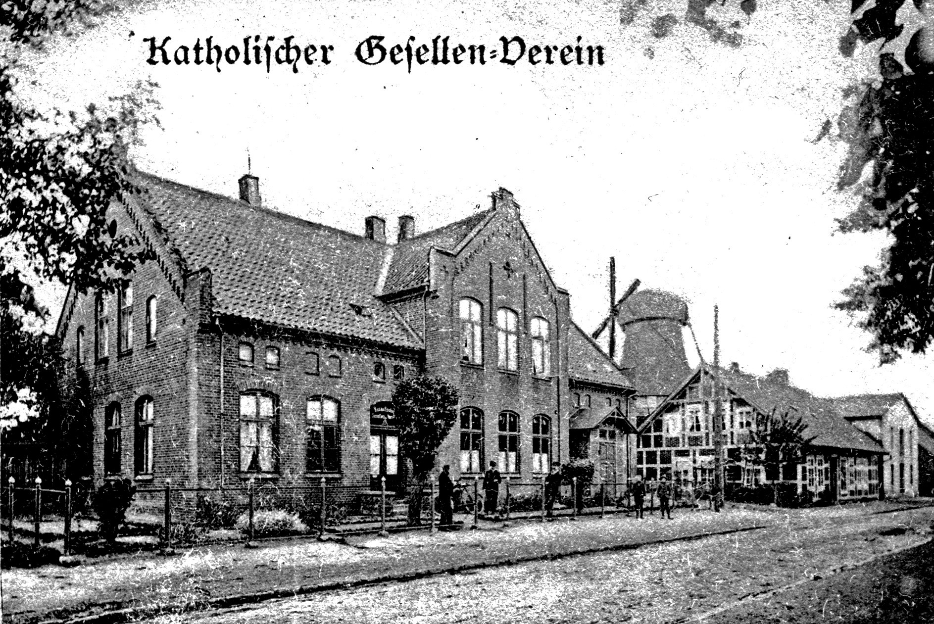 Katholisches Gesellenhaus in Twistringen - OT Twistringen-Stadt (Kreismuseum Syke CC BY-NC-SA)