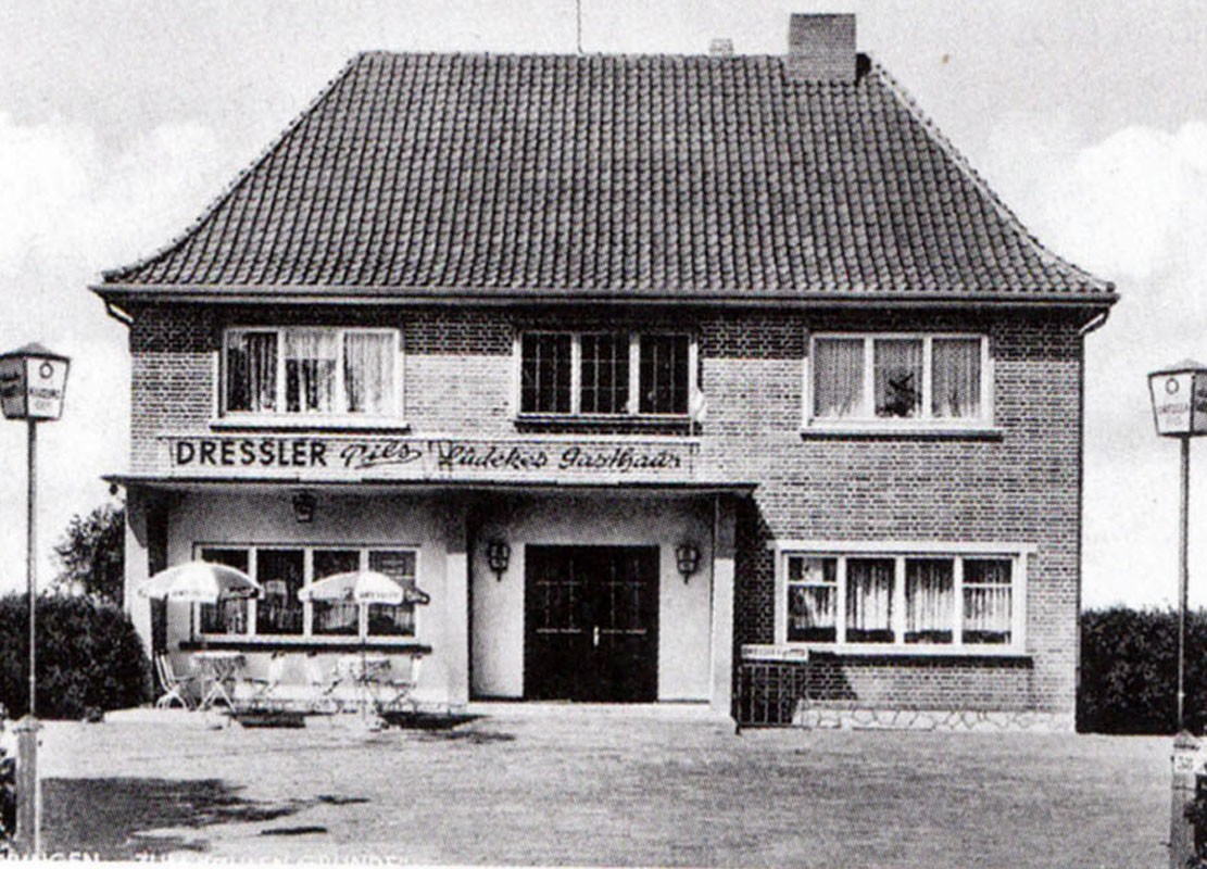 Lüdekes Gasthof "Zum kühlen Grunde" in Twistringen - OT Twistringen-Stadt (Kreismuseum Syke CC BY-NC-SA)
