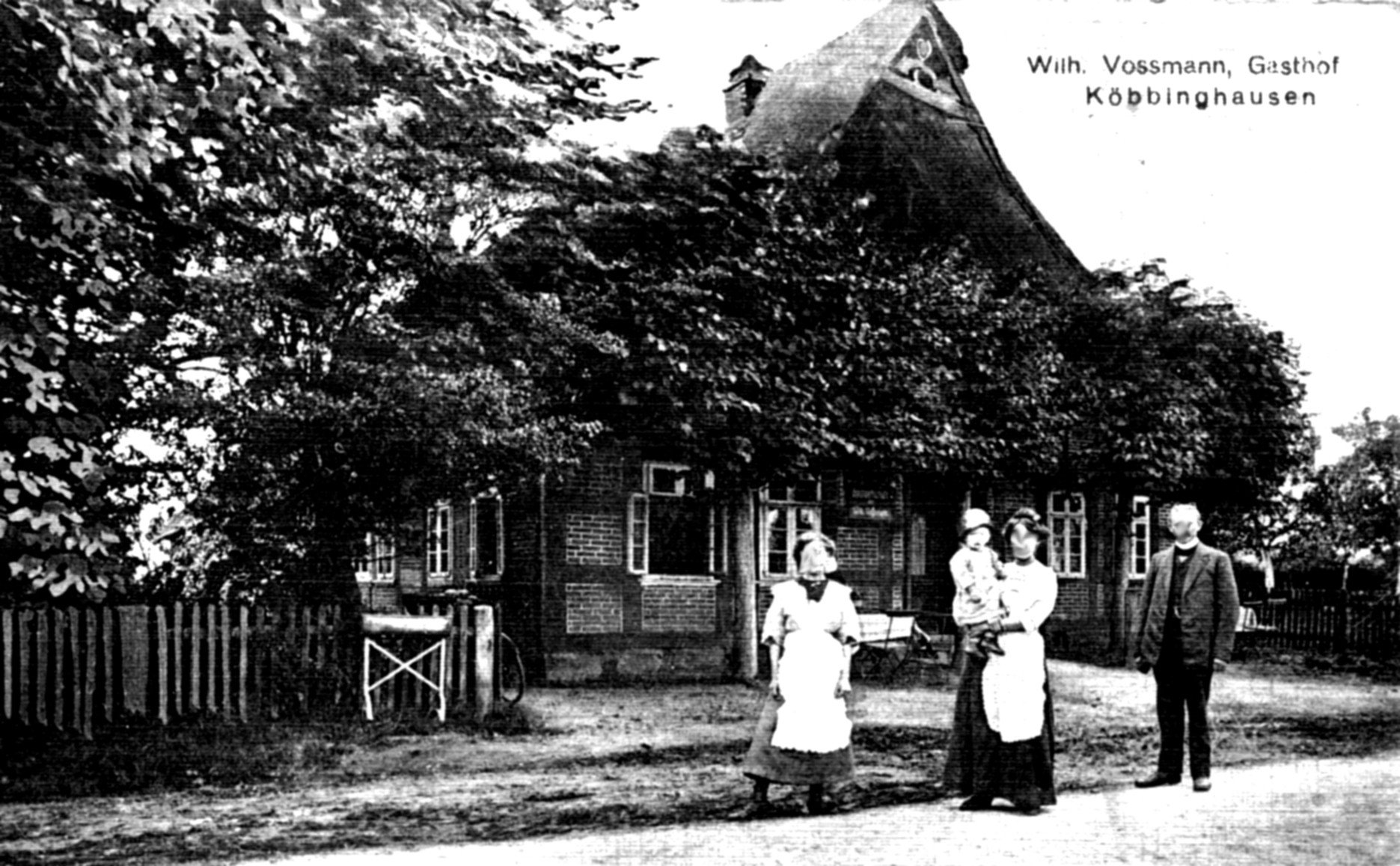 Gaststätte Vossmann in Twistringen - OT Abbenhausen - Köbbinghausen (Kreismuseum Syke CC BY-NC-SA)