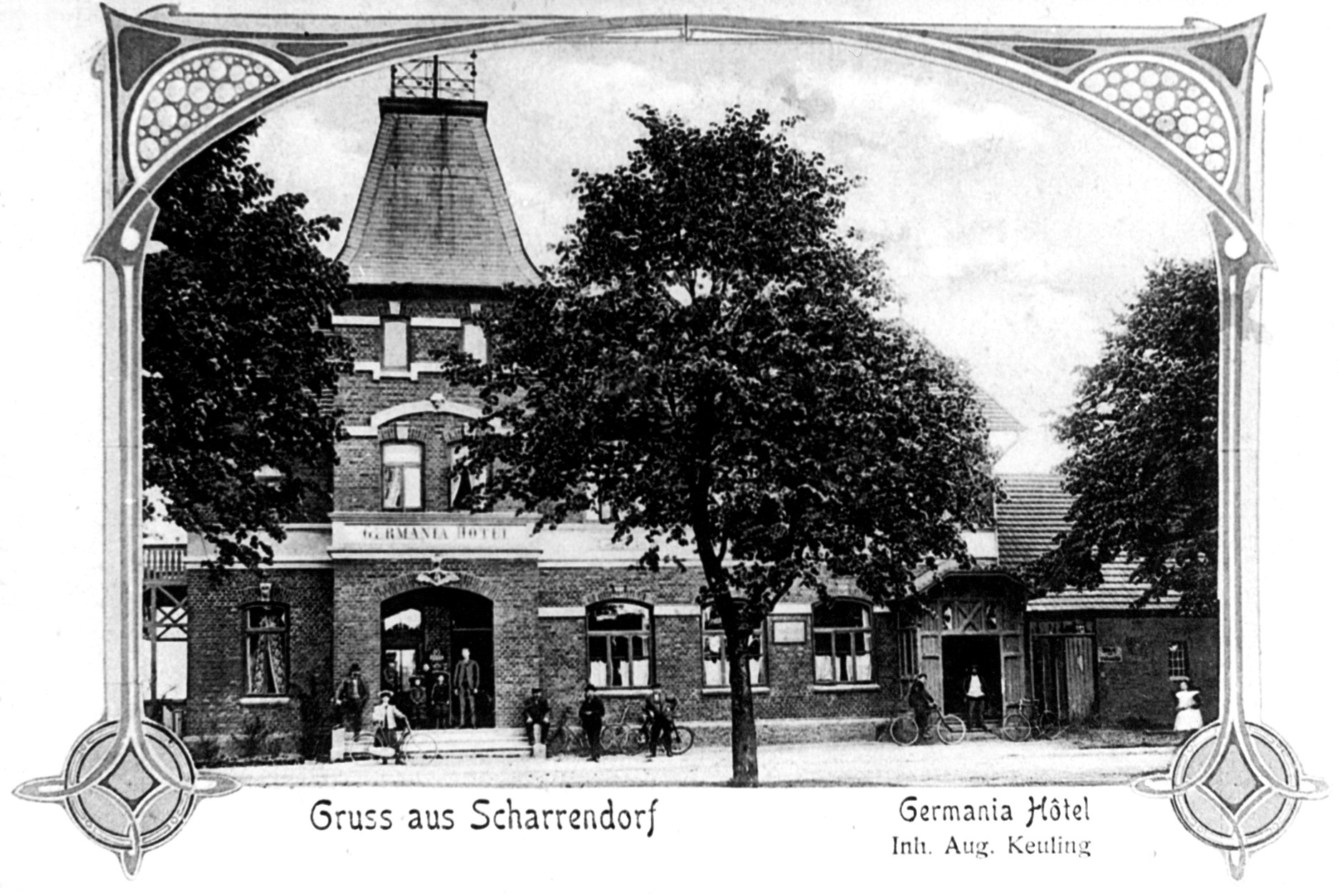 Hotel Germania in Twistringen - OT Scharrendorf (Kreismuseum Syke CC BY-NC-SA)