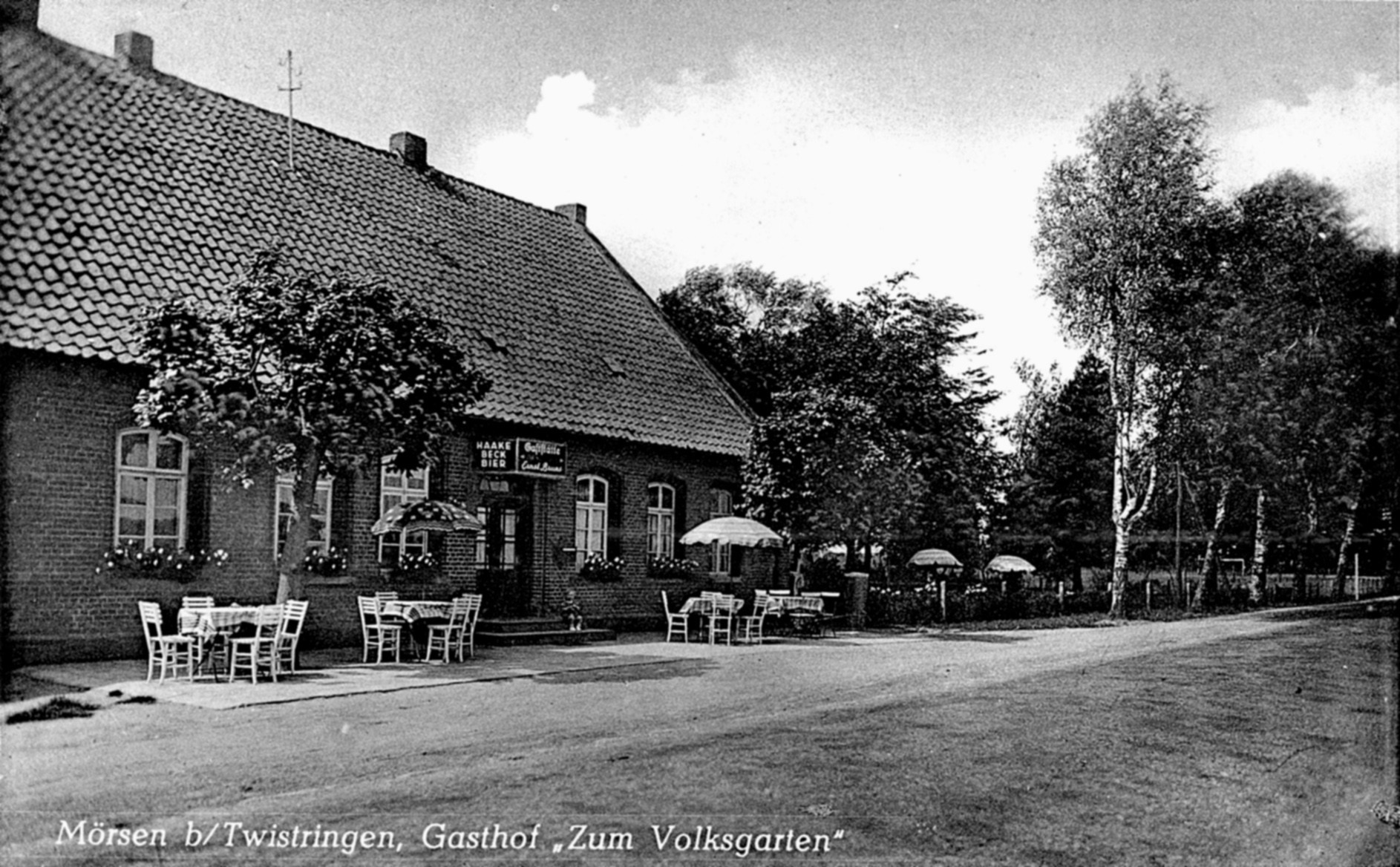 Gaststätte Bruns in Twistringen - OT Mörsen (Kreismuseum Syke CC BY-NC-SA)