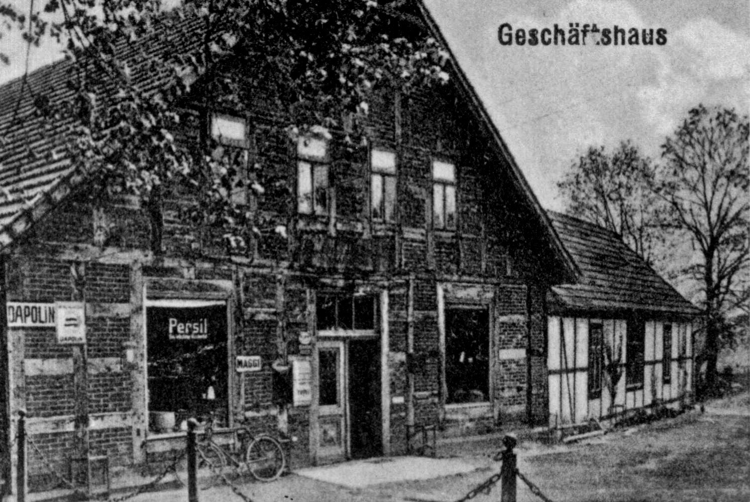 Gasthaus zur Linde in der Samtgemeinde Bruchhausen-Vilsen  Gem.  Asendorf (Kreismuseum Syke CC BY-NC-SA)