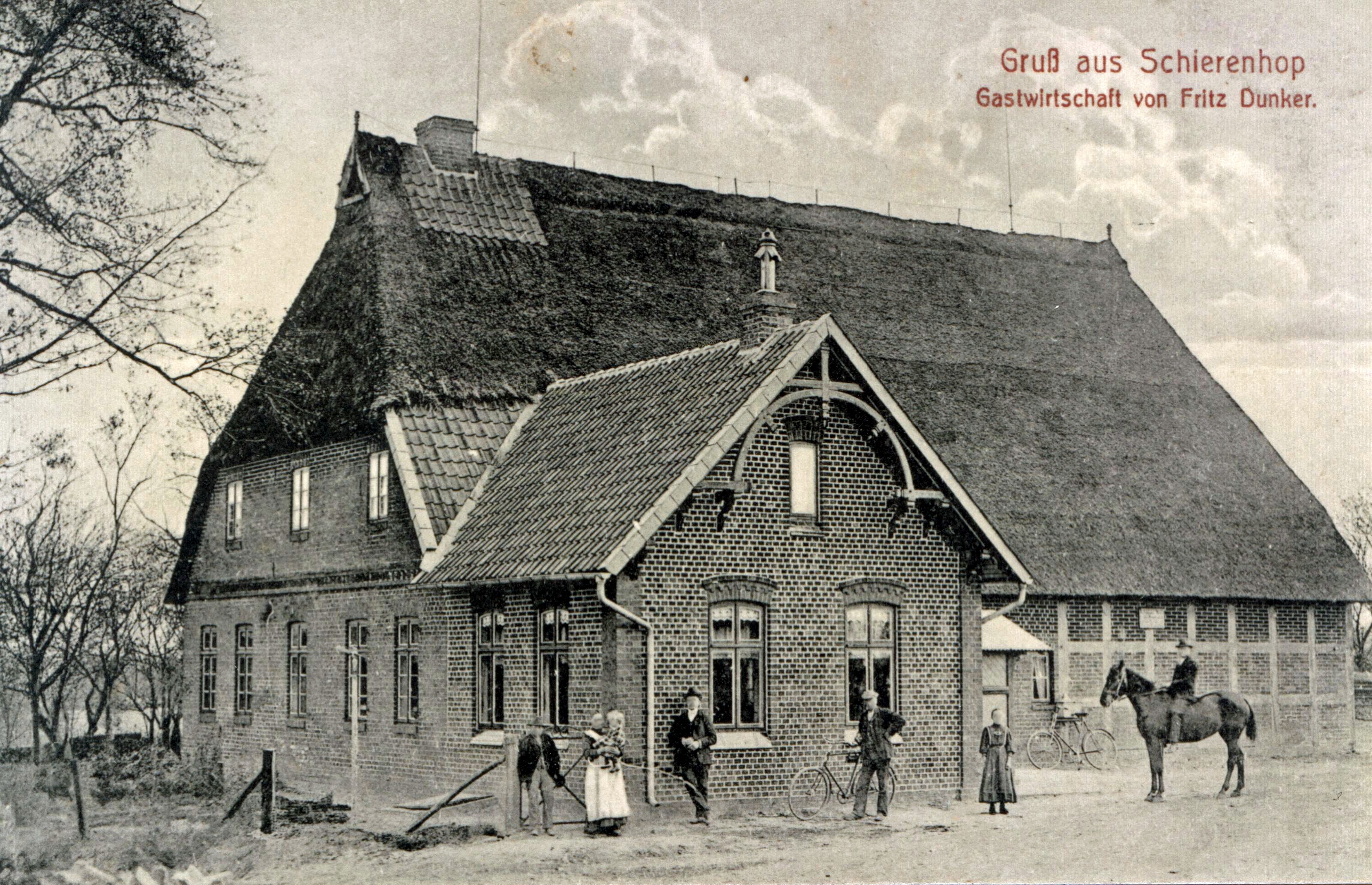Dunkers Gasthof  in der Samtgemeinde Bruchhausen-Vilsen Gem. Asendorf - OT Brebber (Kreismuseum Syke CC BY-NC-SA)