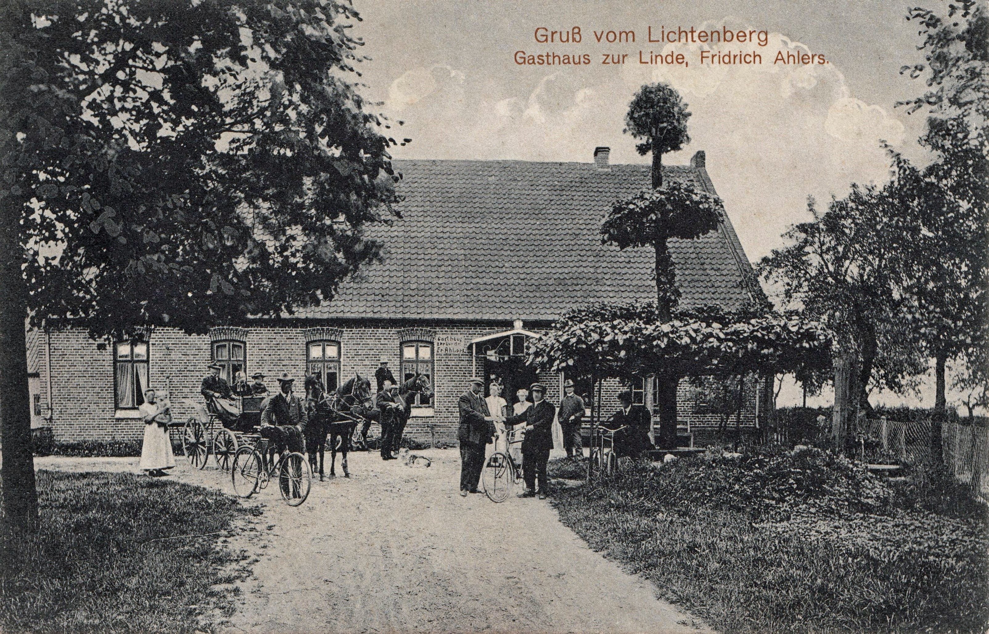 Gasthaus zur Linde in der Samtgemeinde Bruchhausen-Vilsen Gem. Asendorf - OT Essen (Kreismuseum Syke CC BY-NC-SA)