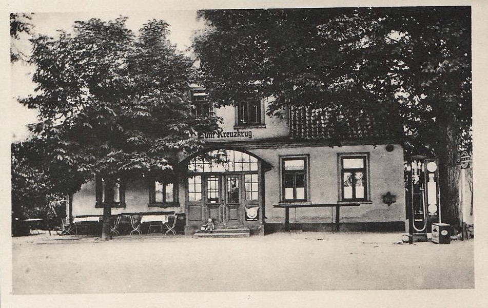 Gaststätte "Zum Kreuzkrug" in der Samtgemeinde Bruchhausen-Vilsen  - Flecken Bruchhausen-Vilsen - OT Vilsen (Kreismuseum Syke CC BY-NC-SA)