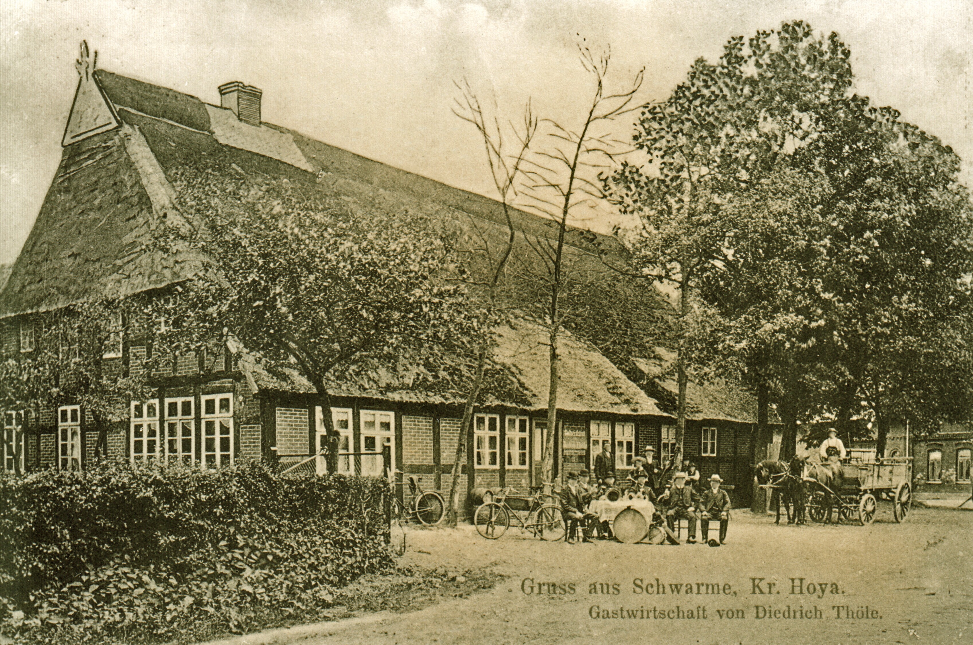 Gastwirtschaft Diedrich Thöle in der Samtgemeinde Bruchhausen-Vilsen - Gem. Schwarme (Kreismuseum Syke CC BY-NC-SA)