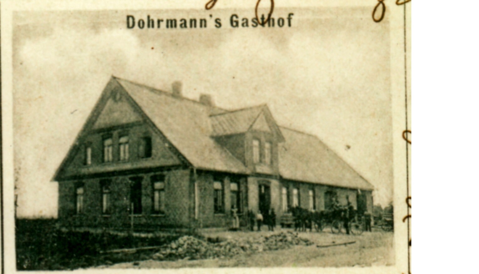 Dohrmann's Gasthof in der Samtgemeinde Kirchdorf - Gem. Barenburg (Kreismuseum Syke CC BY-NC-SA)