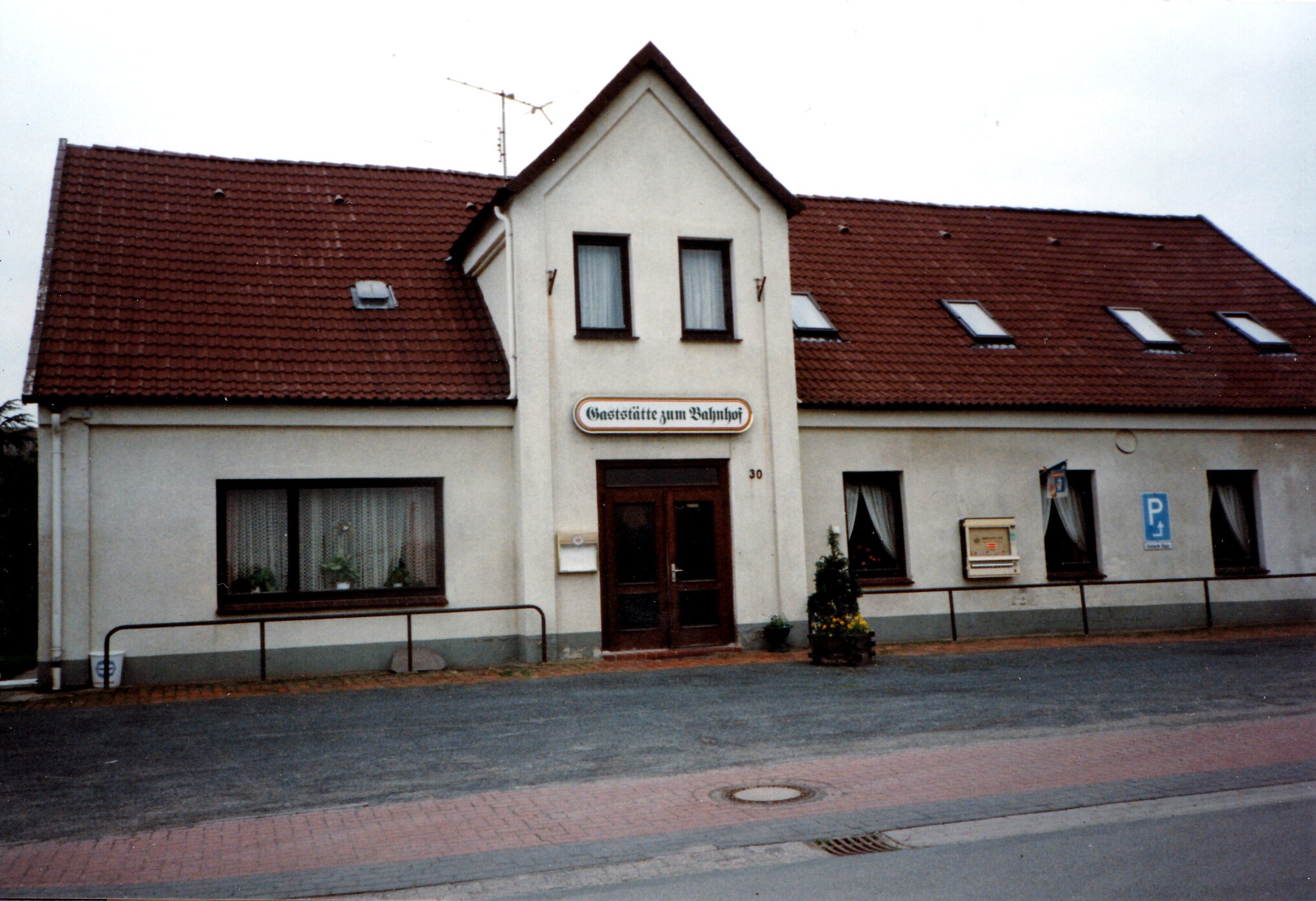 Gaststätte zum Bahnhof (Kreismuseum Syke CC BY-NC-SA)