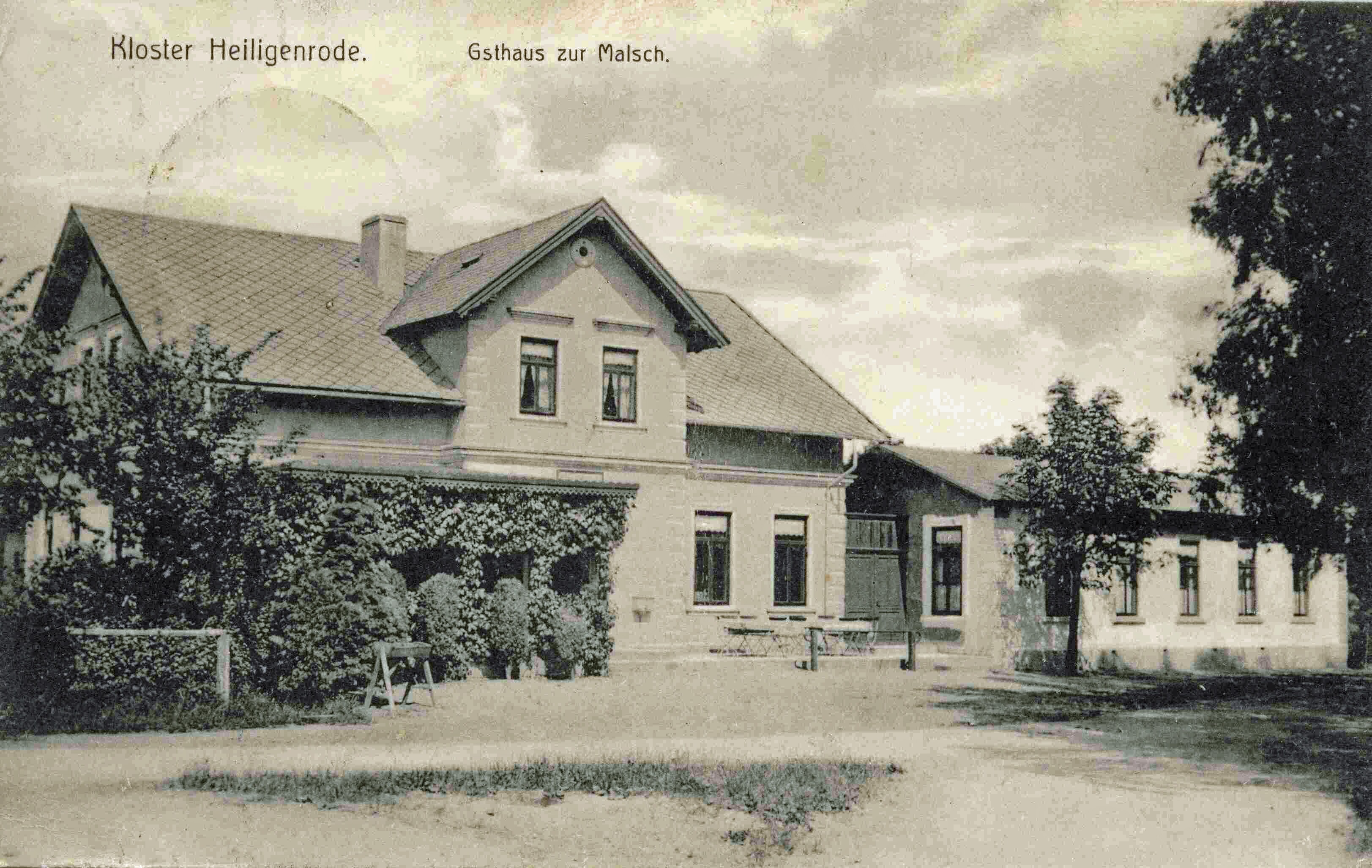 Gasthaus zur Malsch 1910 (Kreismuseum Syke CC BY-NC-SA)