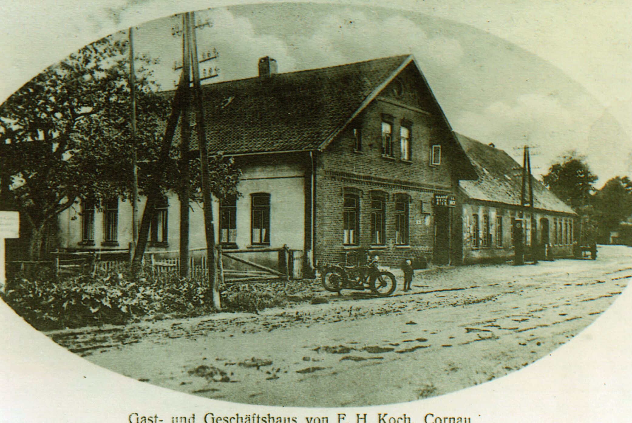 Gaststätte Koch in der Samtgemeinde Barnstorf - Gem. Drebber - OT Cornau (Kreismuseum Syke CC BY-NC-SA)