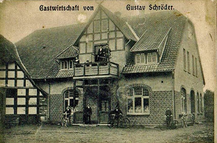 Gasthof von Gustav Schröder in der Samtgemeinde Barnstorf - Gem. Drebber - OT Jacobidrebber (Kreismuseum Syke CC BY-NC-SA)