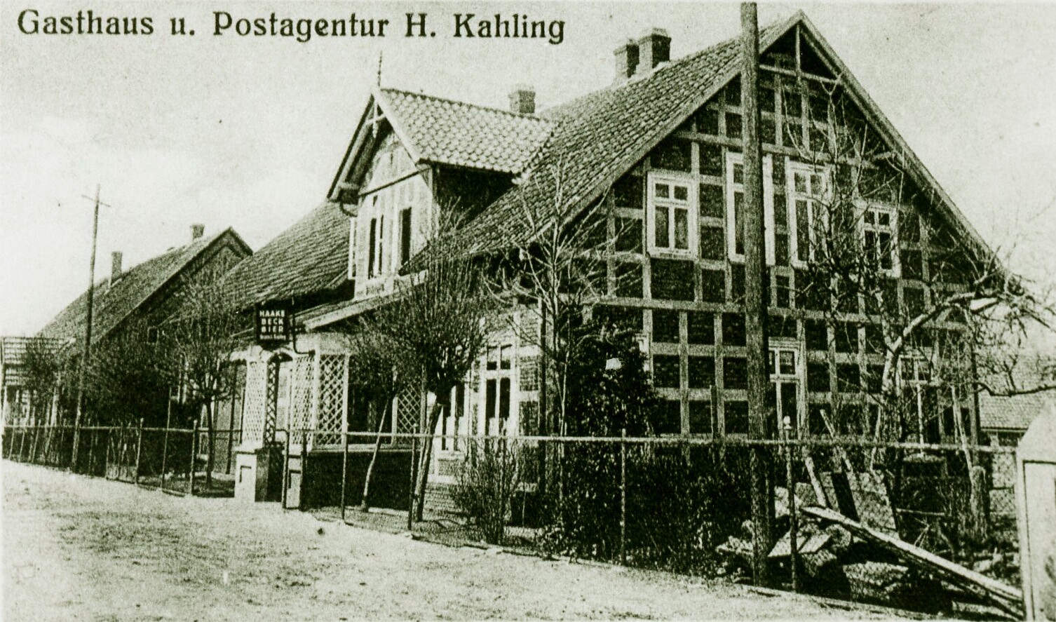 Gasthaus Kahling in der Samtgemeinde Barnstorf - Gem. Drebber - OT Jacobidrebber (Kreismuseum Syke CC BY-NC-SA)