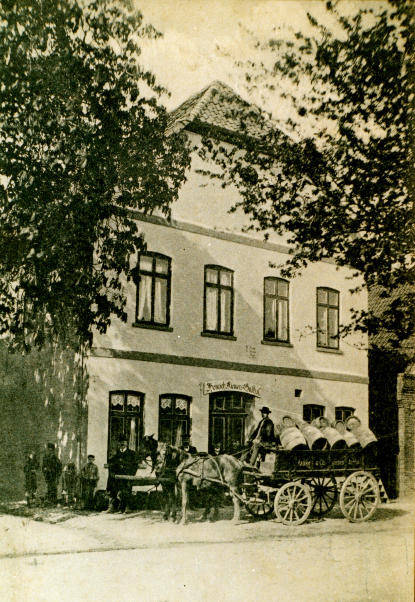 Gaststätte Siemers in der Samtgemeinde Siedenburg - Flecken Siedenburg (Kreismuseum Syke CC BY-NC-SA)