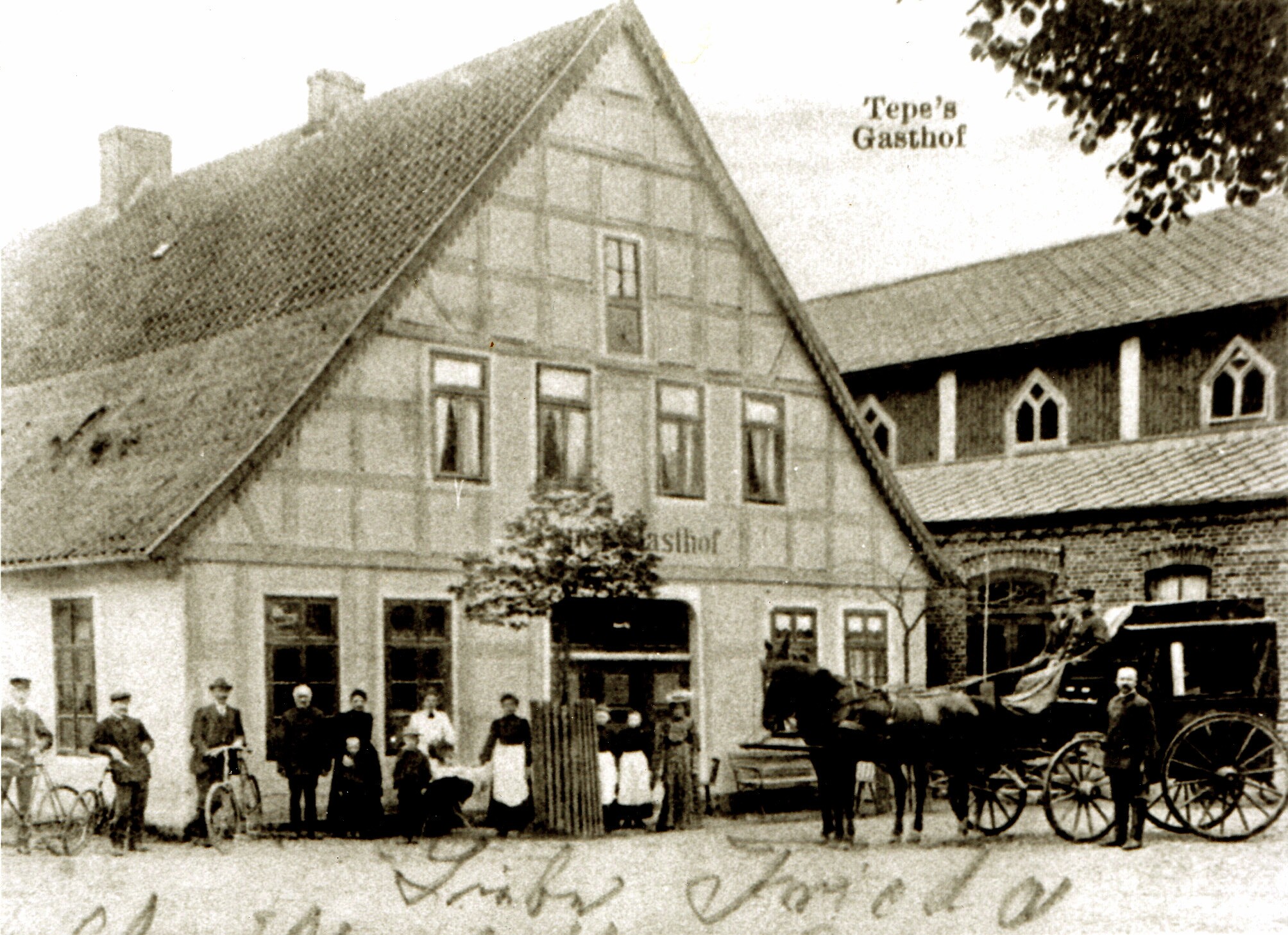 Gasthaus Tepe in Bassum - OT Neubruchhausen (Kreismuseum Syke CC BY-NC-SA)
