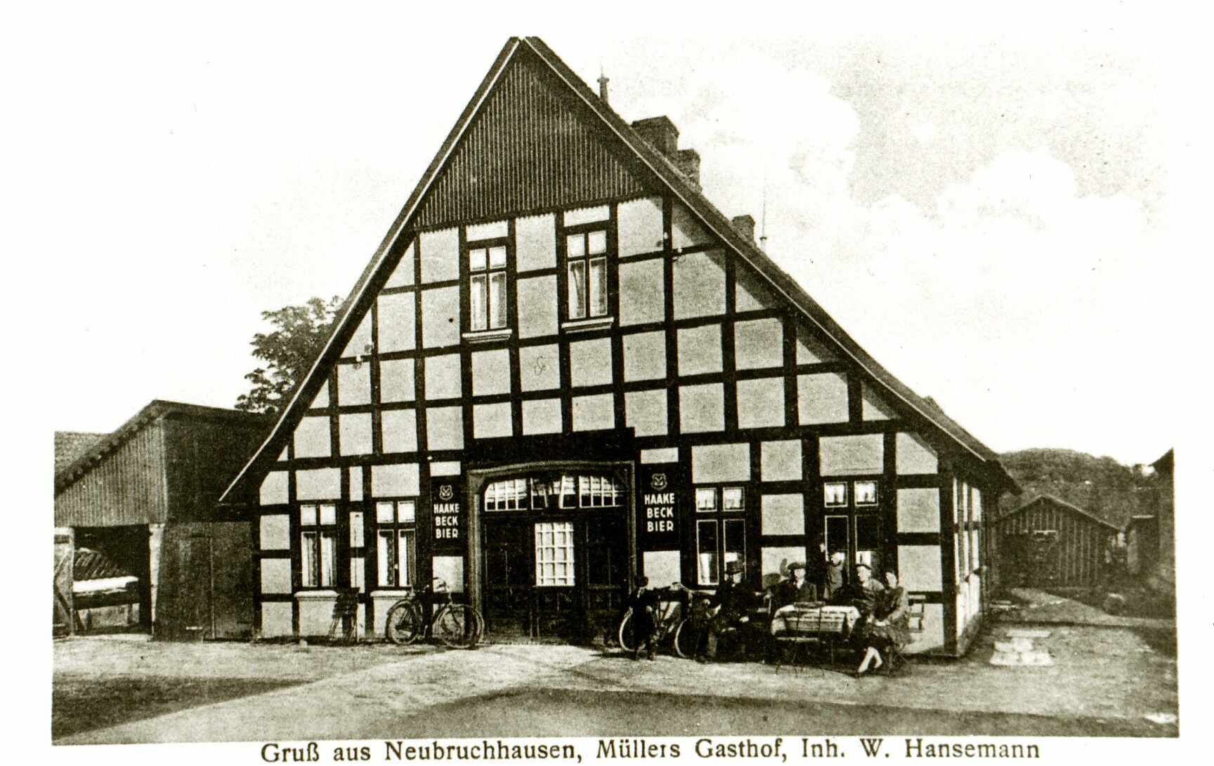Müllers Gasthof in Bassum - OT Neubruchhausen (Kreismuseum Syke CC BY-NC-SA)