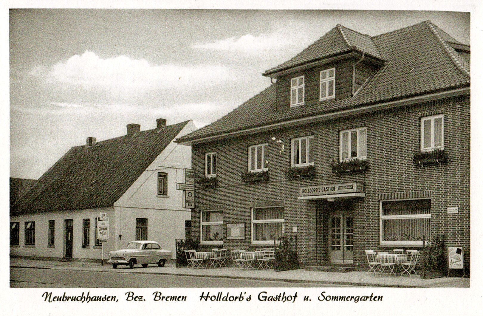 Holldorb's Gasthof Zum Hachetal in Bassum - OT Neubruchhausen (Kreismuseum Syke CC BY-NC-SA)