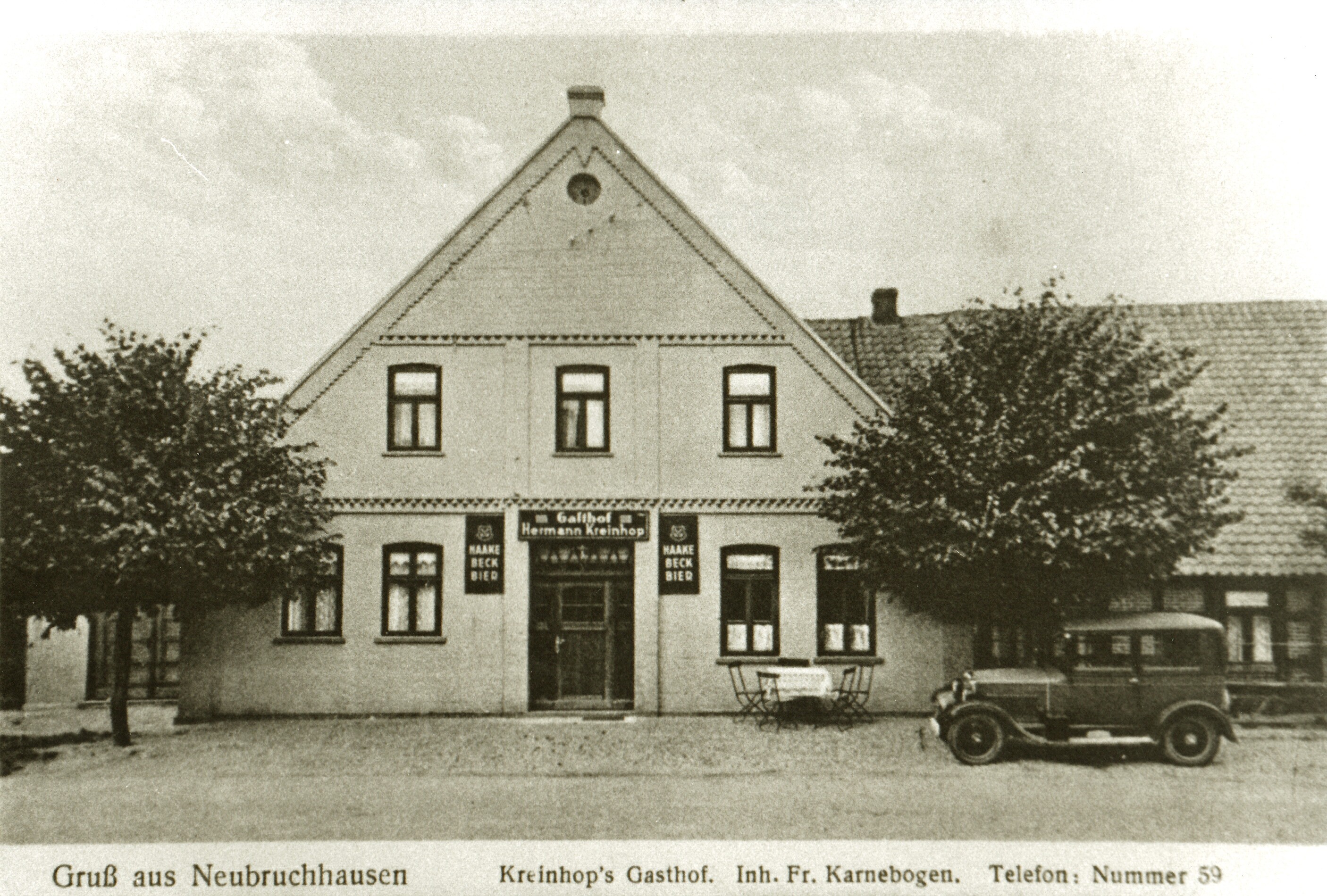 Kreinhops Gasthof in Bassum - OT Neubruchhausen (Kreismuseum Syke CC BY-NC-SA)