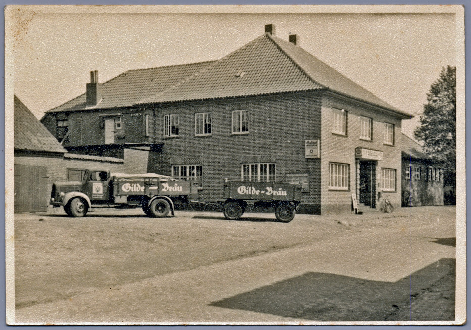Gasthaus "Zur Post" in Bassum - OT Neubruchhausen (Kreismuseum Syke CC BY-NC-SA)