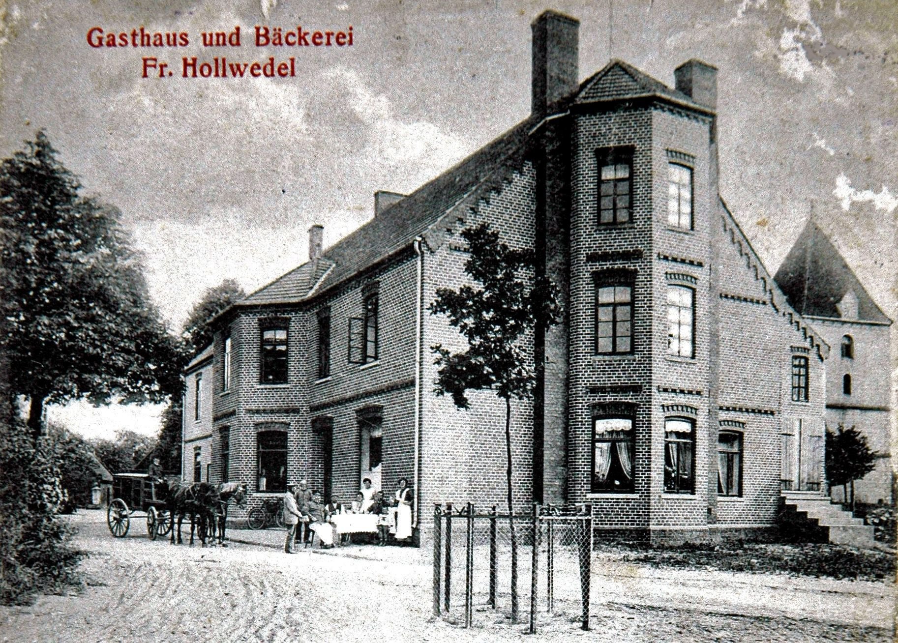 Hollwedel's Gasthaus und Bäckerei in Syke - OT Barrien (Kreismuseum Syke CC BY-NC-SA)