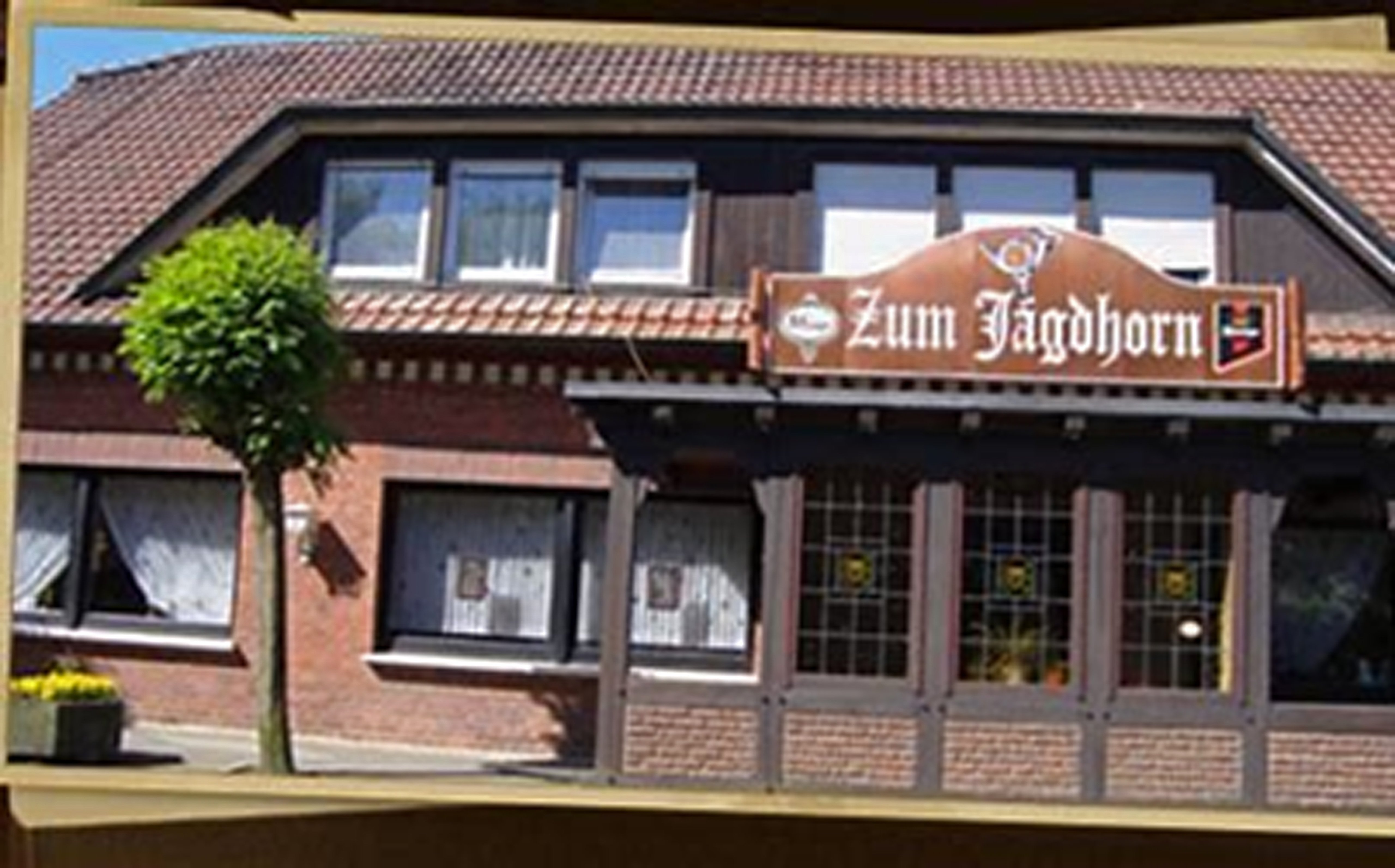 Gastatätte "Zum Jagdhorn" in Diepholz - OT Heede (Kreismuseum Syke CC BY-NC-SA)