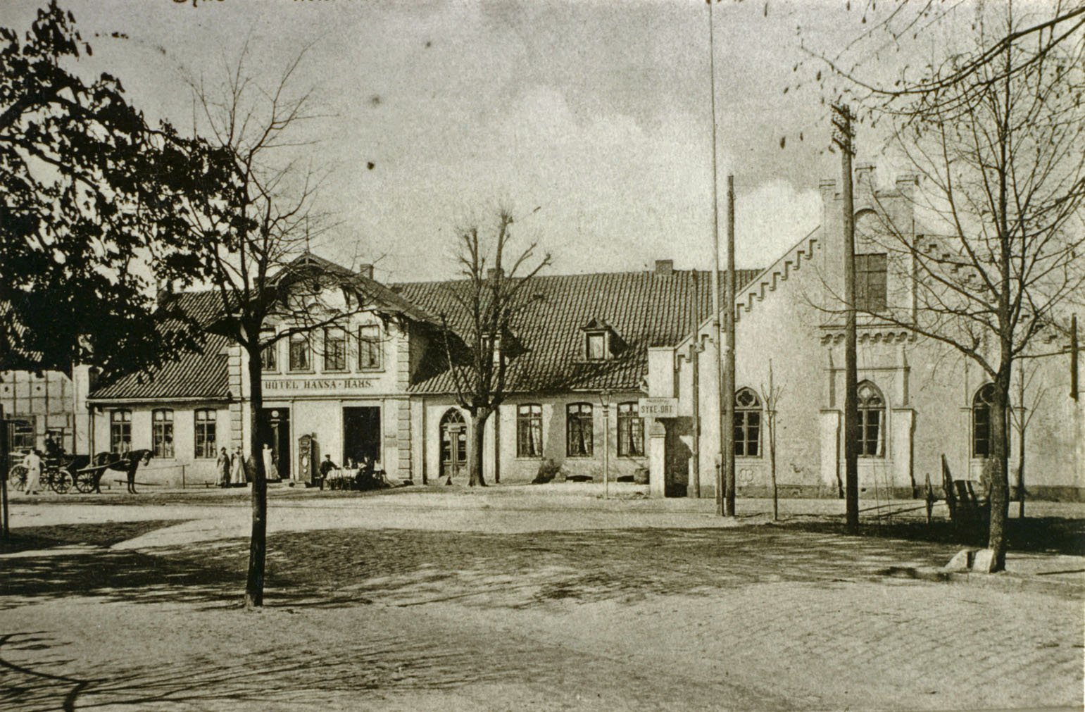 Gaststätte Hansa-Haus in Syke - OT Syke-Stadt (Kreismuseum Syke CC BY-NC-SA)