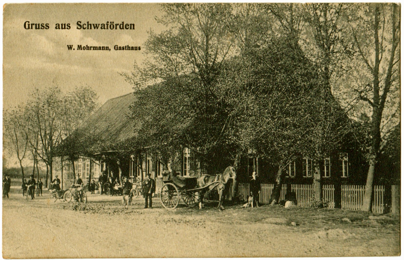 Gaststätte Mohrmann in der Samtgemeinde Schwaförden - Gem. Schwaförden (Kreismuseum Syke CC BY-NC-SA)
