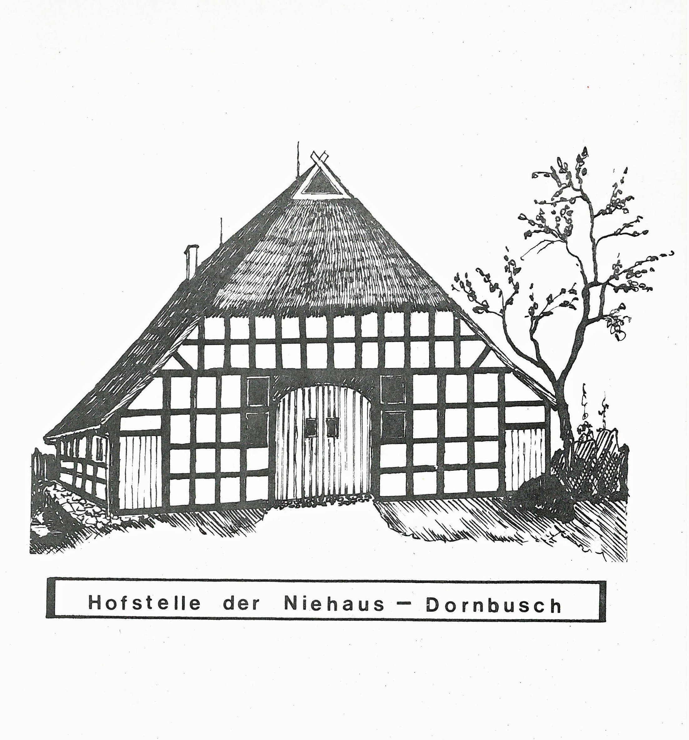 Die Dornbusch zu Osterbinde (Kreismuseum Syke CC BY-NC-SA)