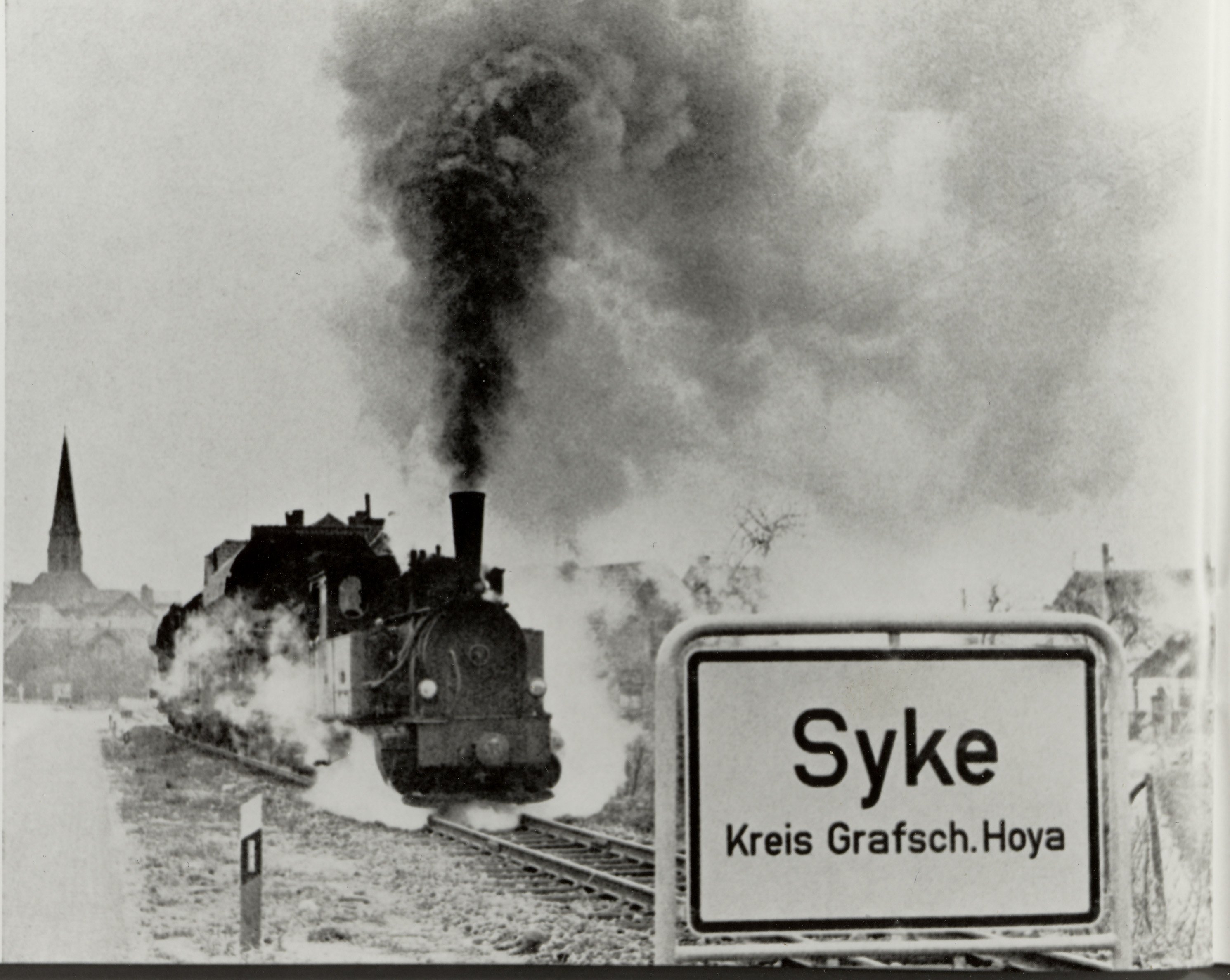 Eisenbahn. Strecke: Hoya - Syke - Asendorf (Kreismuseum Syke CC BY-NC-SA)