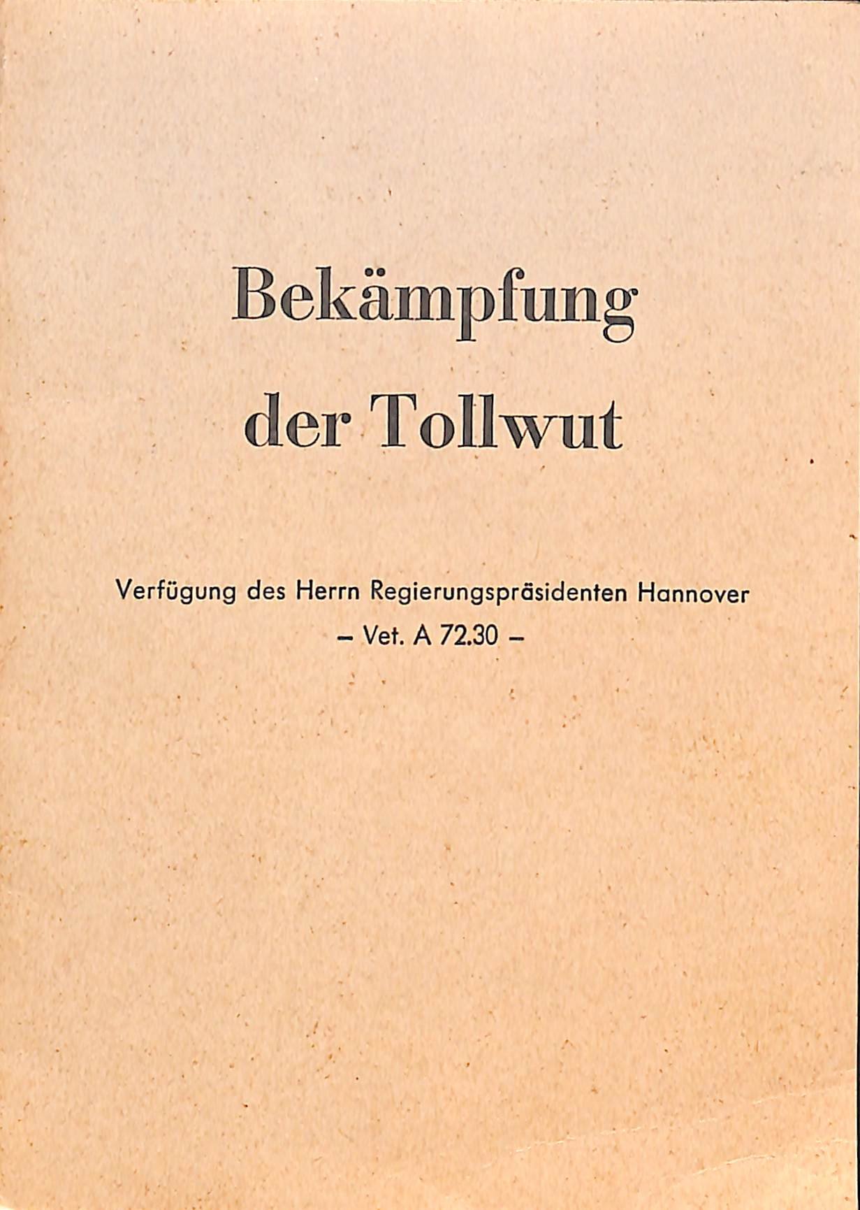 Tollwut (Kreismuseum Syke CC BY-NC-SA)