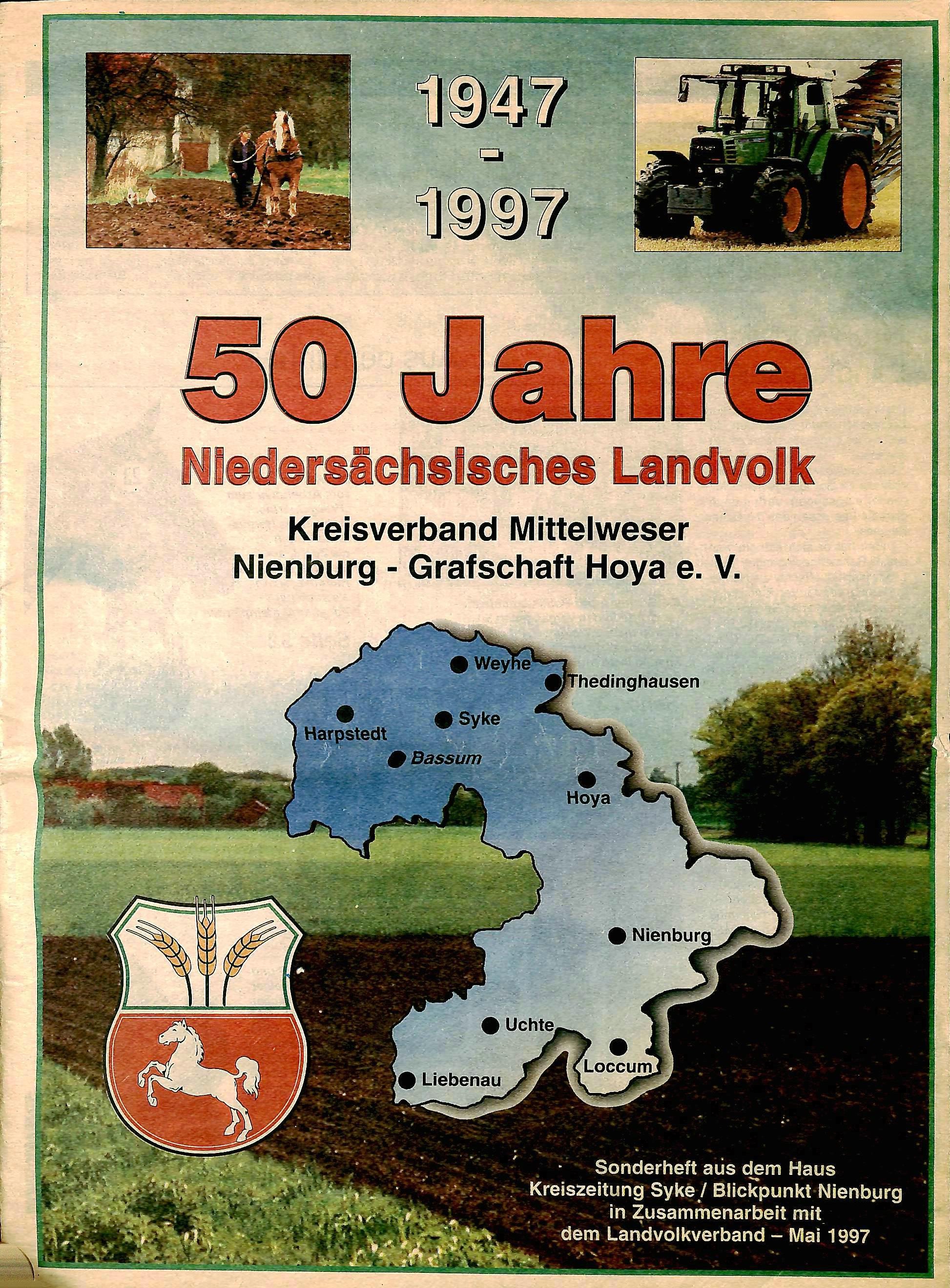Niedersächsisches Landvolk. Kreisverband Mittelweser Nienburg - Grafschaft Hoya e. V. (Kreismuseum Syke CC BY-NC-SA)