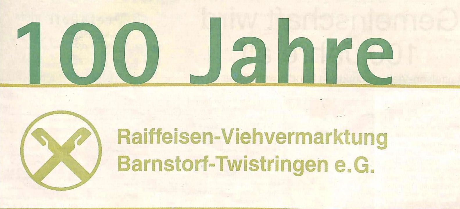 100 Jahre Raiffeisen-Viehvermarktung Barnstorf-Twistringen e.G (Kreismuseum Syke CC BY-NC-SA)