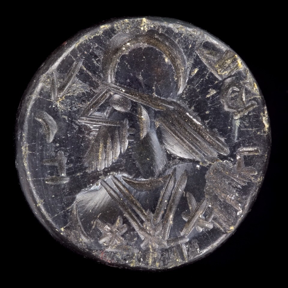 Siegel aus sassanidischer Zeit (Museum August Kestner CC BY-NC-SA)