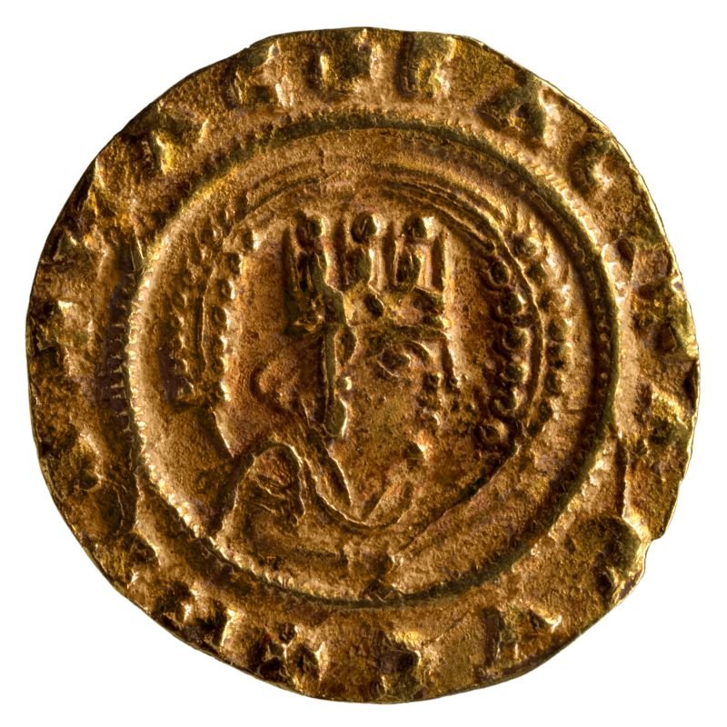 Goldmünze des Aksumitischen Reiches (Museum August Kestner CC BY-NC-SA)