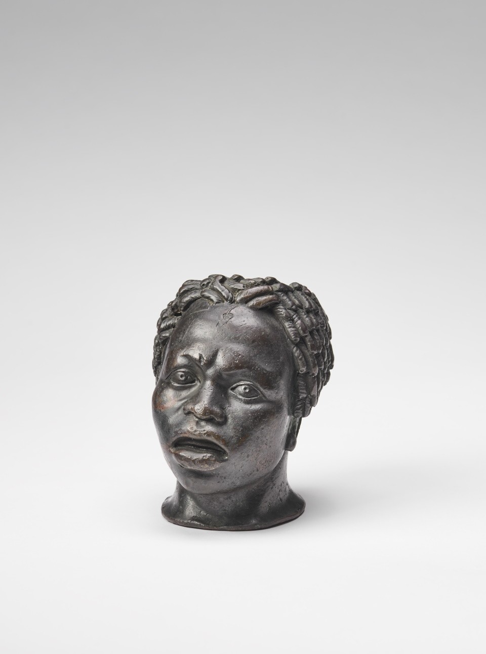 Kopfgefäss in Gestalt eines Afrikaners (Museum August Kestner CC BY-NC-SA)