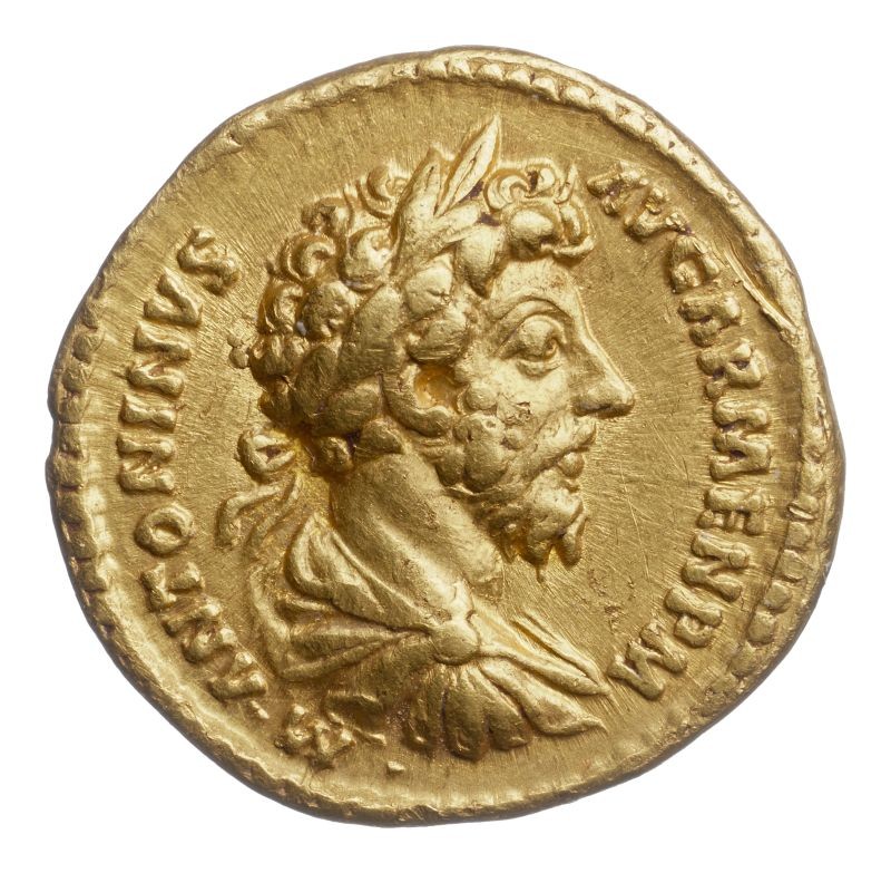 Aureus des Marcus Aurelius (Museum August Kestner CC BY-NC-SA)