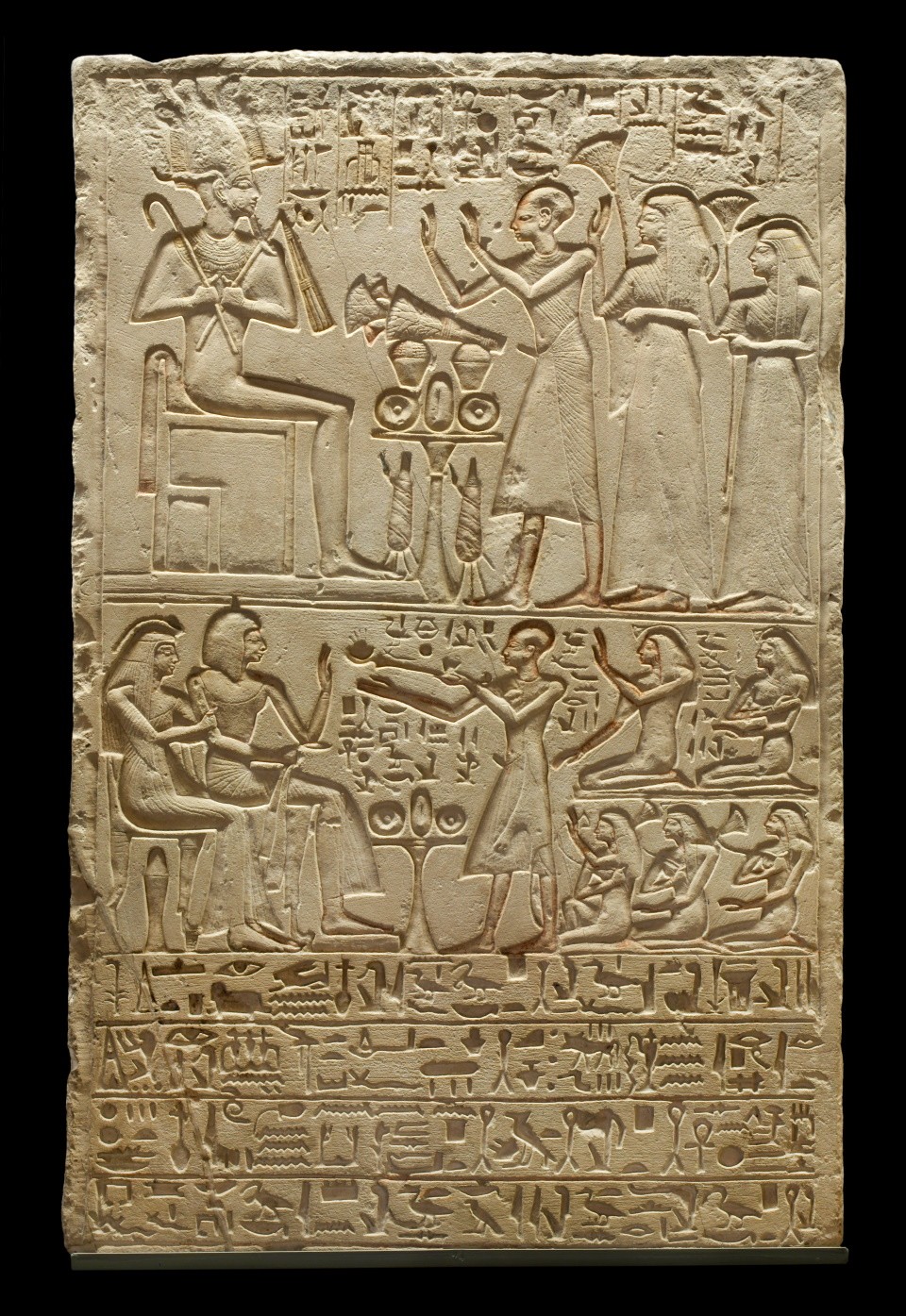 Stele des Se-anch-Ptah (Museum August Kestner CC BY-NC-SA)