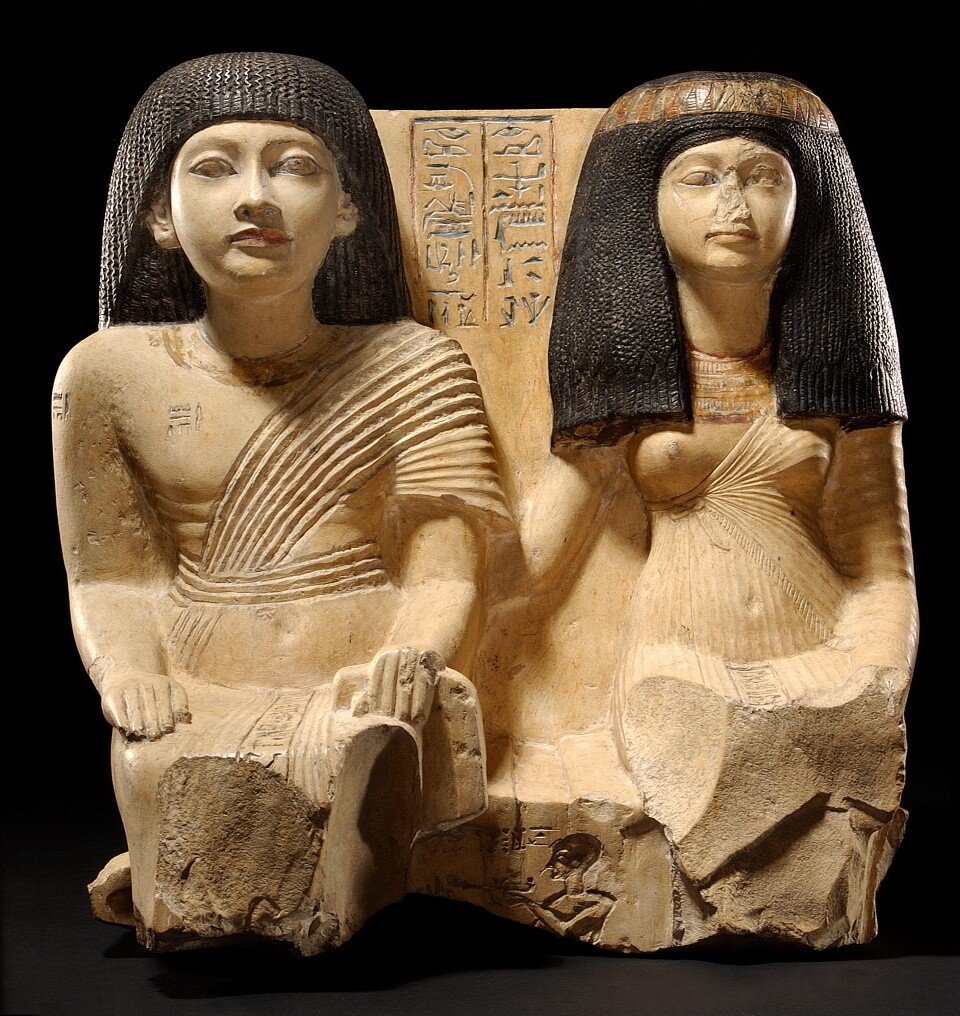 Kinebu und seine Frau Isis (Museum August Kestner CC BY-NC-SA)