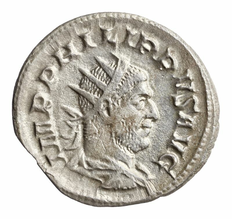 Antoninian des Philippus Arabs (Museum August Kestner CC BY-NC-SA)