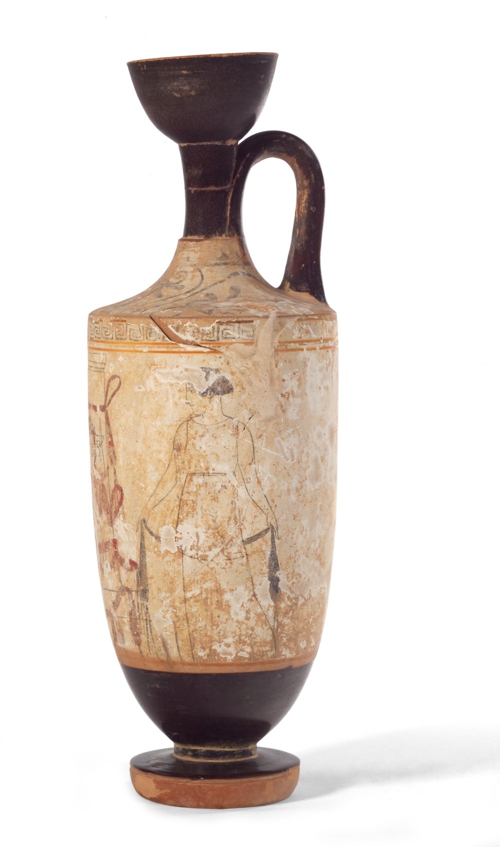 Schmückung einer Grabstele (Lekythos) (Museum August Kestner CC BY-NC-SA)