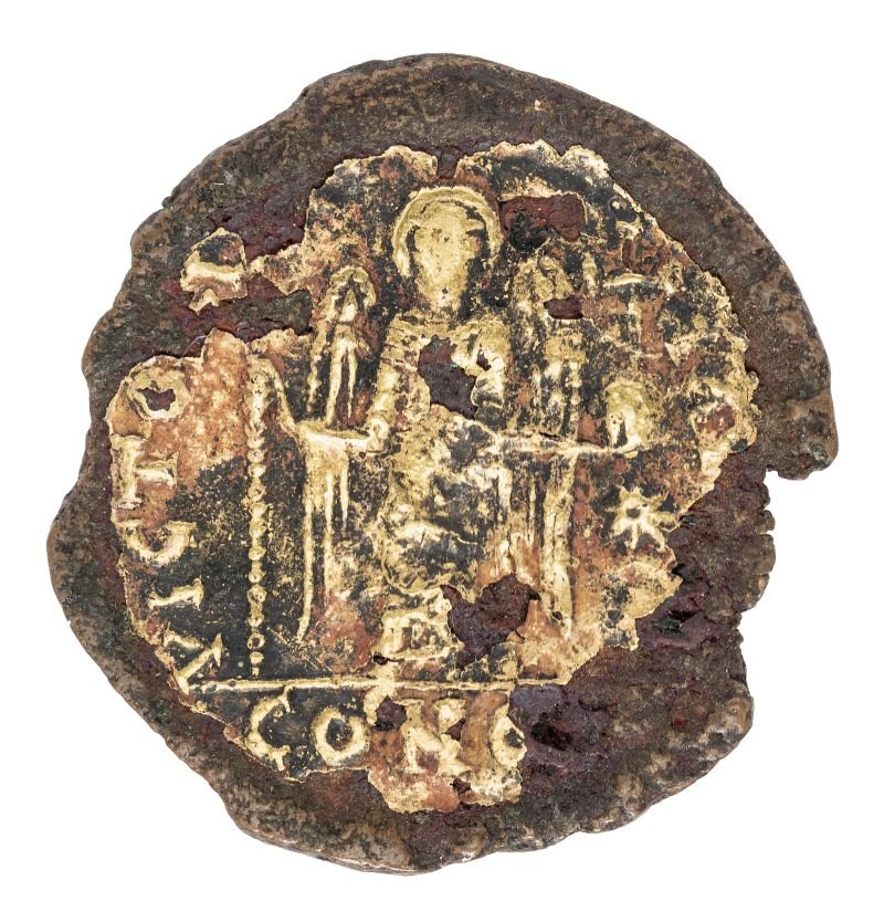 Solidus Justinianus I. (Museum August Kestner CC BY-NC-SA)