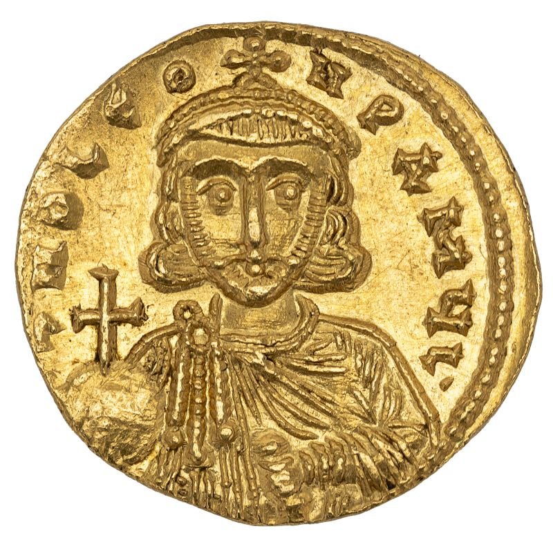 Solidus Leo III. (Museum August Kestner CC BY-NC-SA)