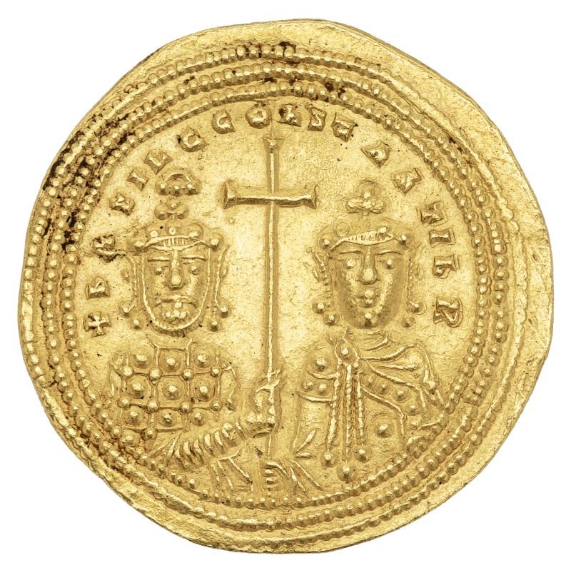 Histamenon des Basilius II. (Museum August Kestner CC BY-NC-SA)
