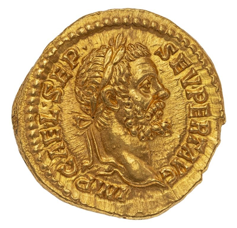 Aureus des Septimius Severus (Museum August Kestner CC BY-NC-SA)