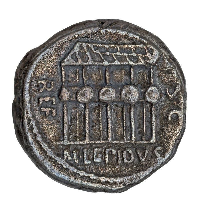 Denar des M. Lepidus (Museum August Kestner CC BY-NC-SA)