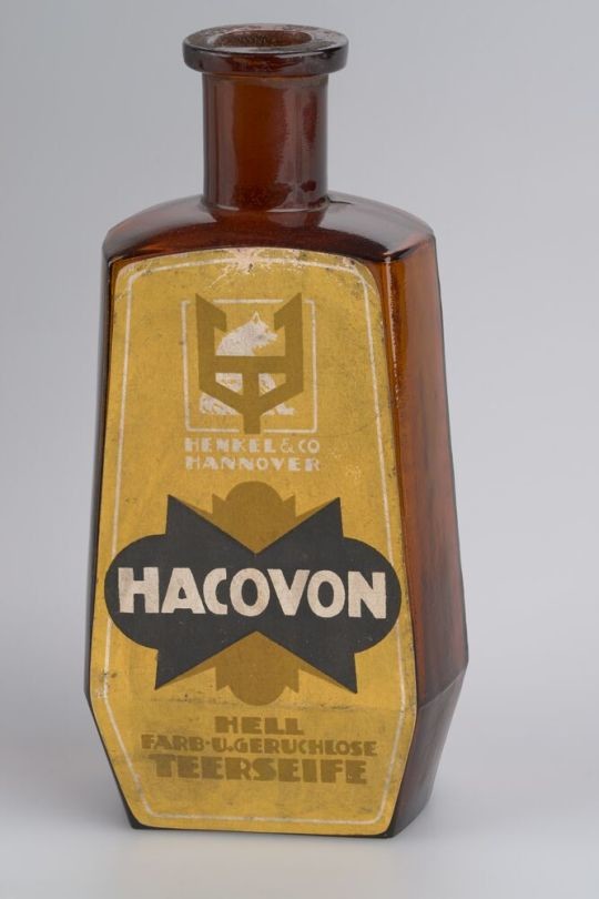 Flasche Flüssigseife Hacovon (Historisches Museum Hannover CC BY-NC-SA)