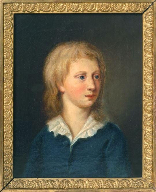 Porträt: Georg Kestner als Kind (Historisches Museum Hannover CC BY-NC-SA)