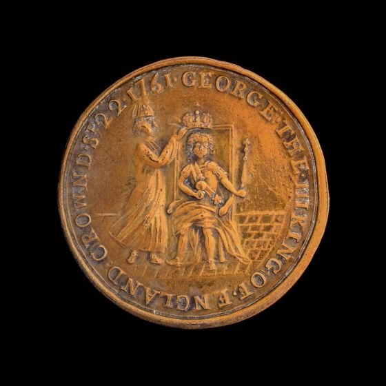 Medaille auf die Krönung Georg III. (Historisches Museum Hannover CC BY-NC-SA)